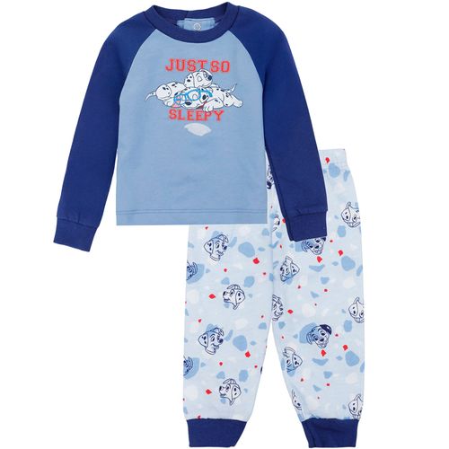 Pijama de 2 piezas bicolor con estampado 101 Dálmatas para bebé niño