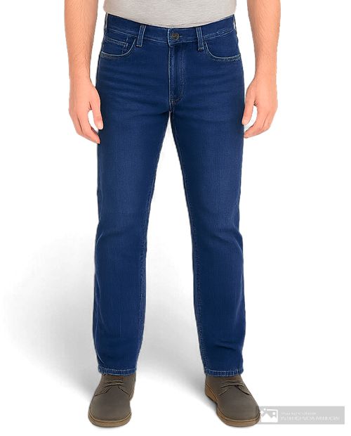 Jeans Pepe Revolution slim fit azul oscuro denim lavado para hombre