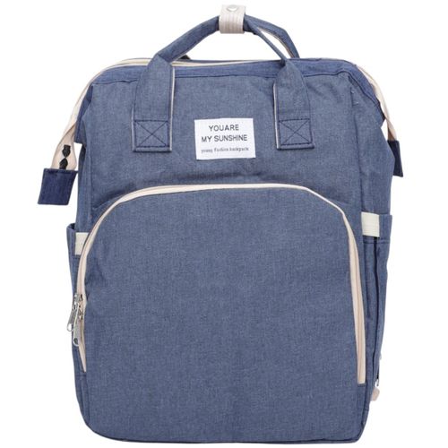 Pañalera estilo mochila navy