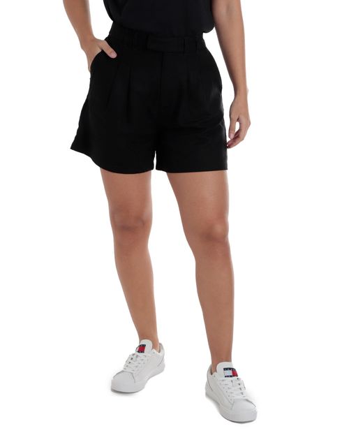 Short Love Tree casual de cintura alta para mujer