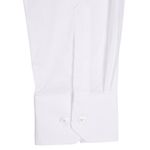 Camisa classic fit Oscar de la Renta blanca con textura para hombre-1752844964767
