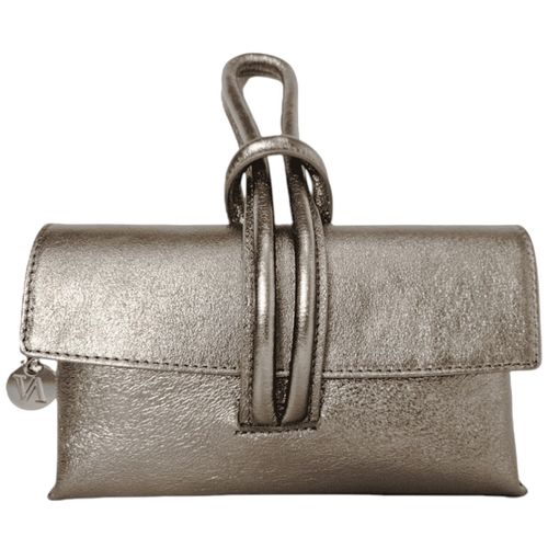 Cartera de Cuero Via Augusta Syrene - Oro Antico Metallizzato Borse