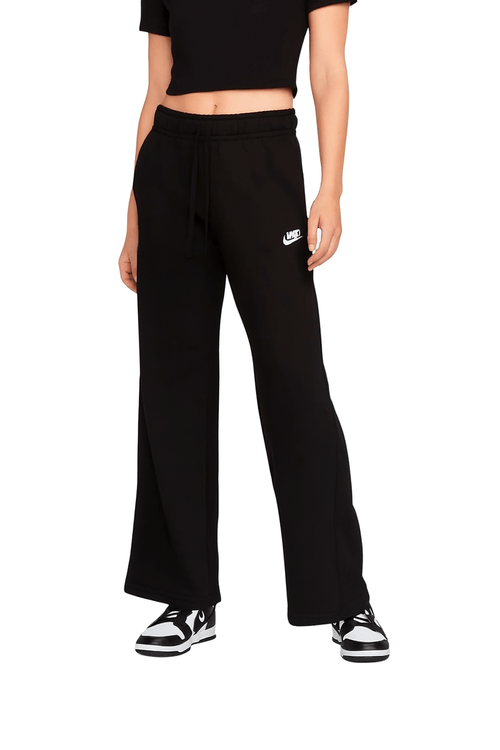 Pantalón deportivo Nike negro sólido para mujer