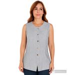 104974036-Blusa Sabrina casual rayada  para mujer