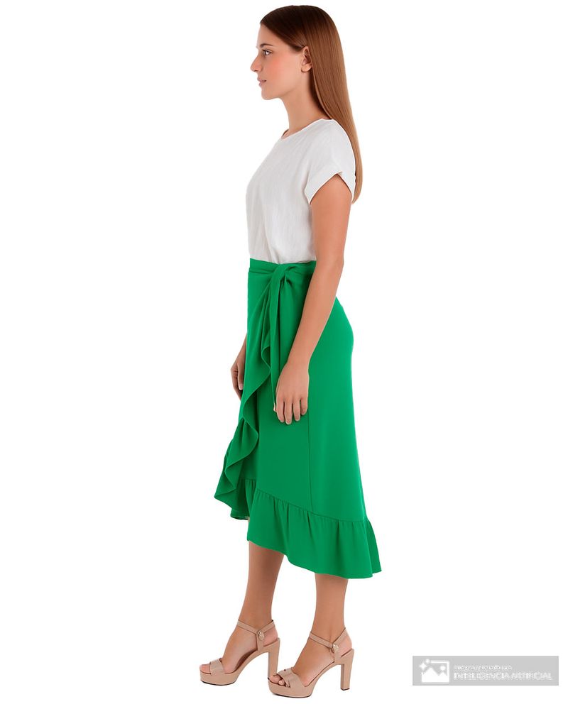 104981973-Falda Marcella midi de cintura alta para mujer