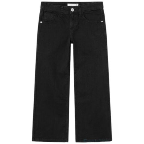 Pantalón negro sólido para niña