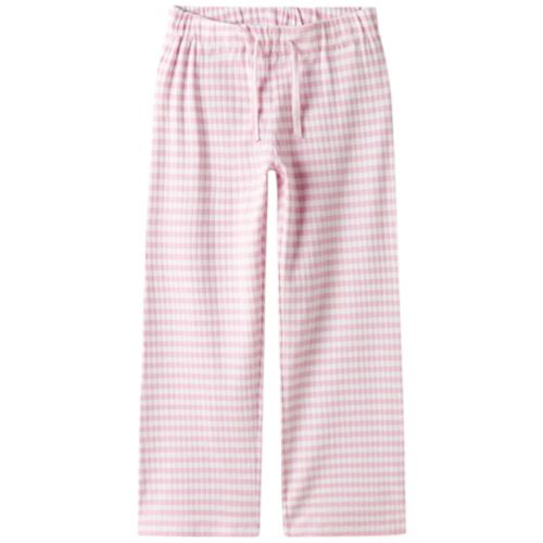 Pantalón bicolor rayado para niña