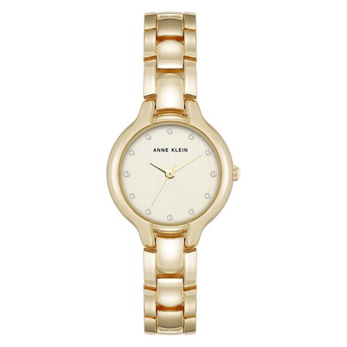Reloj Anne Klein análogo de metal color dorado para mujer