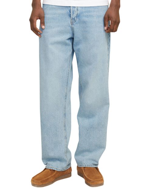 Jeans baggy fit Jack & Jones celeste denim para hombre