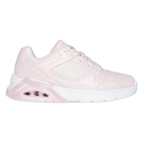 Zapato deportivo casual Skechers rosado para niña
