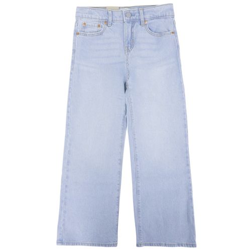 Jeans celeste sólido Levi's para niña