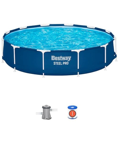 Piscina rígida Bestway circular Steel Pro 366 x 76 cm