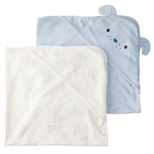 Set de 2 toallas para bebé niño