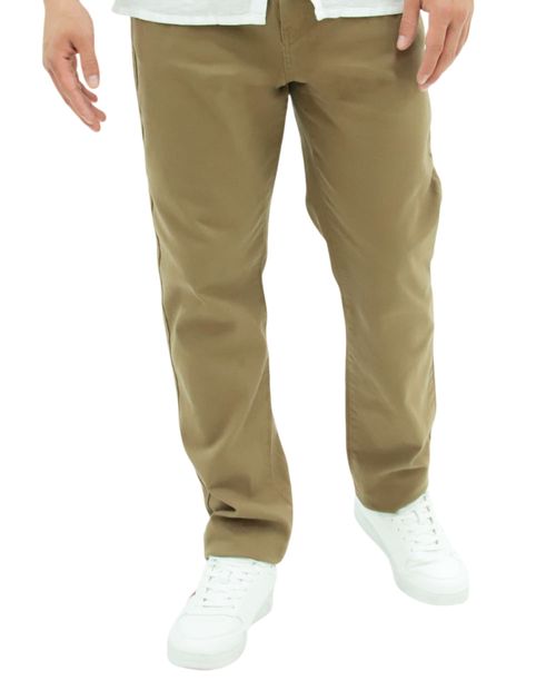 Pantalón casual Pepe Revolution slim fit sólido para hombre