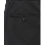 Traje de vestir classic fit Gents negro sólido para hombre-1753912988577