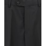 Traje de vestir classic fit Gents negro sólido para hombre-1753912990891