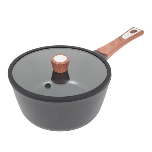 Olla salsera de aluminio con tapa Chef essence 20 cm