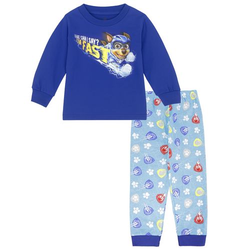 Pijama de 2 piezas bicolor con estampado Paw Patrol para niño
