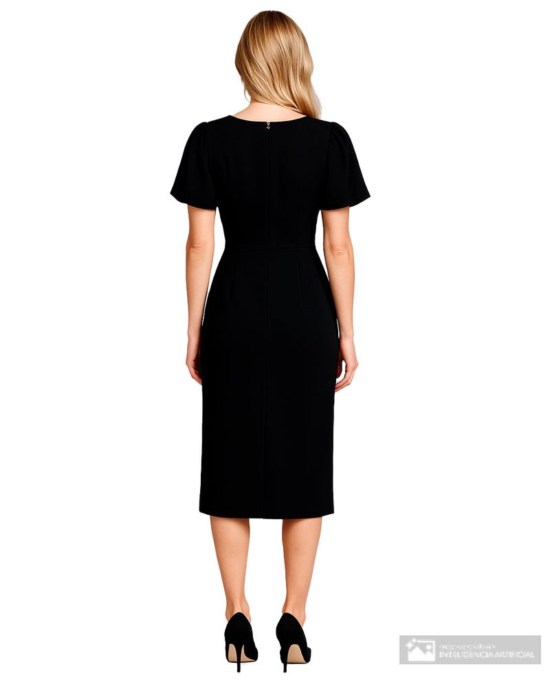 104903757-Vestido-Marina-formal-negro-manga-corta-para-mujer