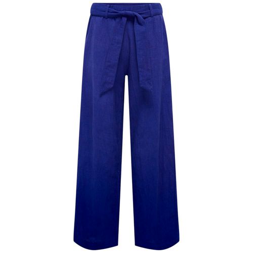 Pantalón azul sólido para niña
