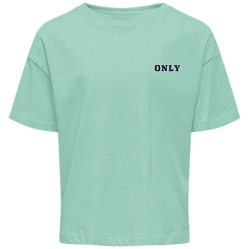 Blusa verde con estampado para niña