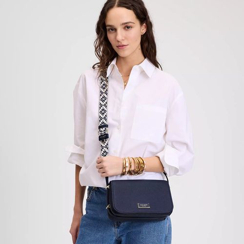 Cartera crossbody Kate Spade Liv color azul para mujer