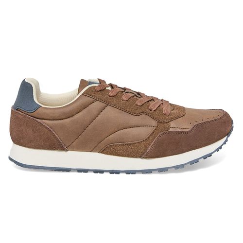 Zapato deportivo casual Sfera café para hombre