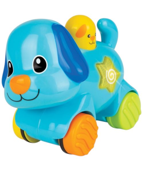 Winfun Press'n go mascota interactiva cachorro azul