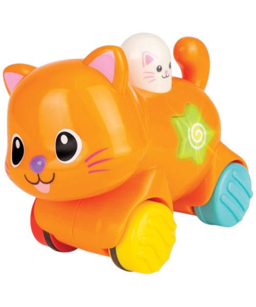 Winfun Press'n go mascota interactiva gatito anaranjado