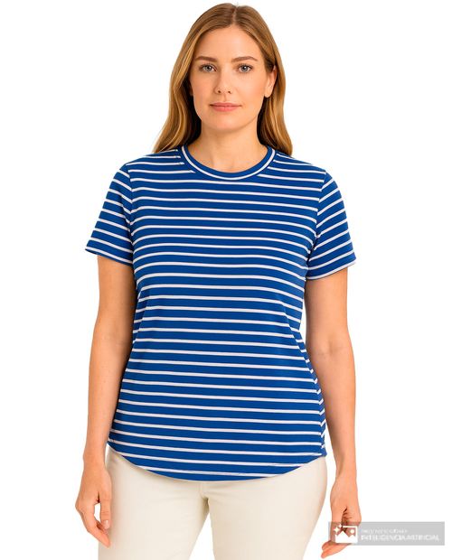 Camiseta Nicolle estampada manga corta para mujer