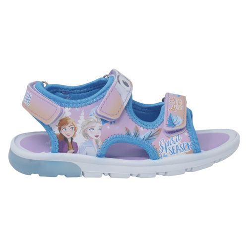 Sandalia casual Disney multicolor para niña bebé