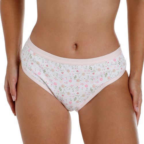 Panti Accente estampado de cintura media para mujer