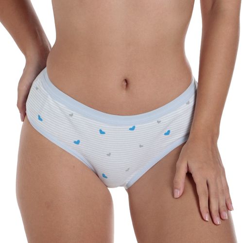 Panti Accente estampado de cintura media para mujer