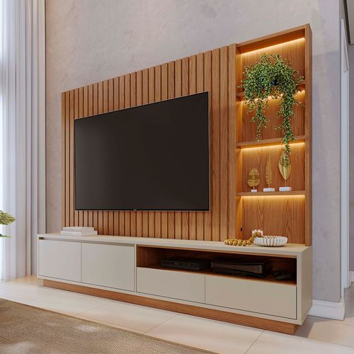 Centro de entretenimiento para TV de 82" (208.28 cm) Cancún