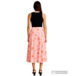 104991153-Falda Sabrina línea A estampada de cintura alta para mujer