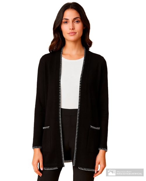 Suéter Madison & Hudson fly away negro para mujer