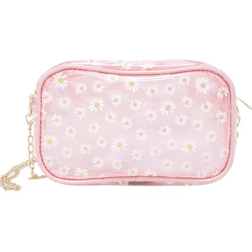 Cartera crossbody rosada para niña