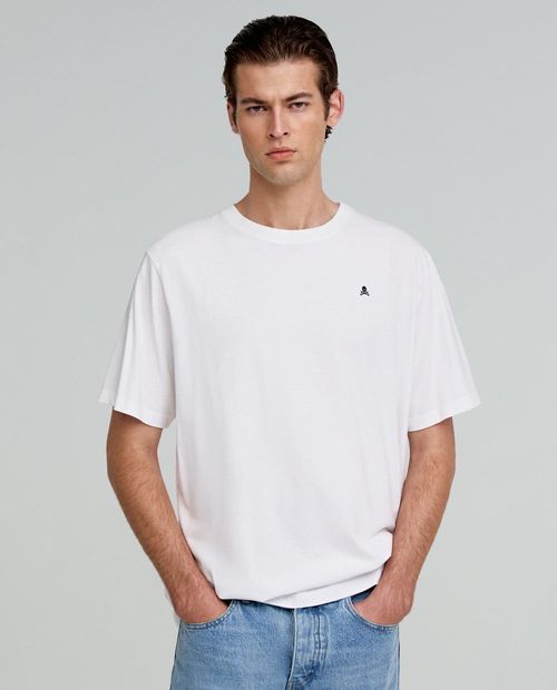Camiseta básica Scalpers relaxed fit para hombre