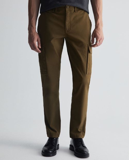 Pantalón cargo Sfera khaki sólido para hombre