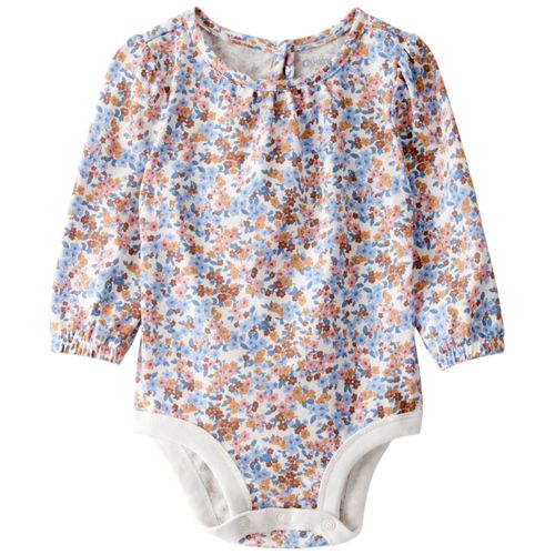 Mameluco multicolor con estampado para bebé niña