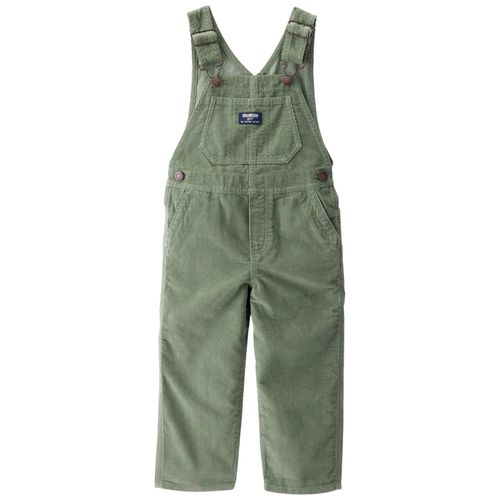 Overall verde sólido para niño