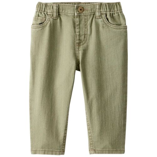 Pantalón verde sólido para niño