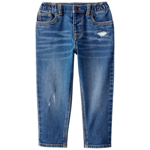 Jeans azul lavado para niño