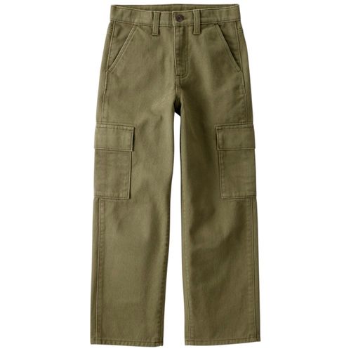 Pantalón verde sólido para niño