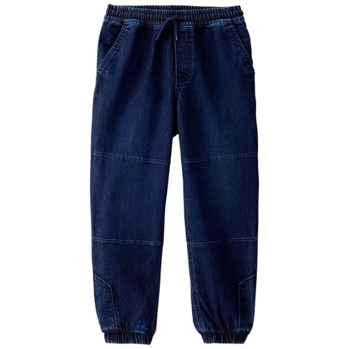 Jeans azul sólido para niño