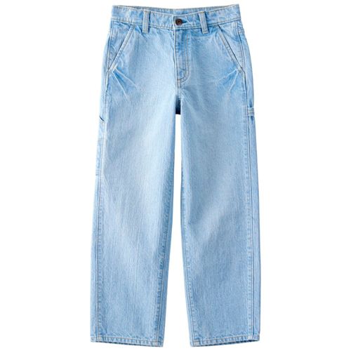 Jeans celeste sólido para niño