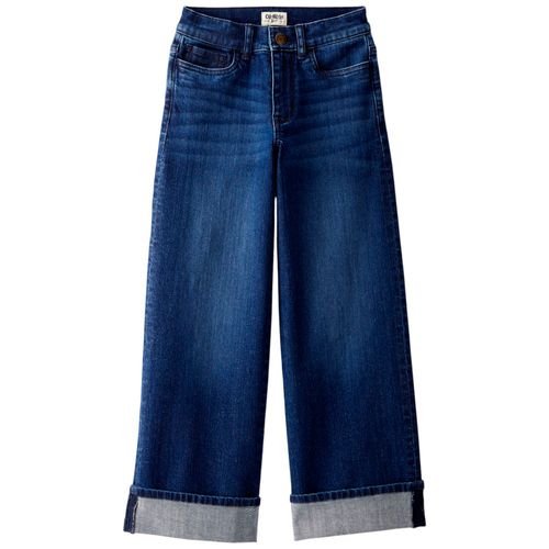 Jeans azul lavado para niña