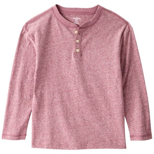 Camiseta roja sólido para niño