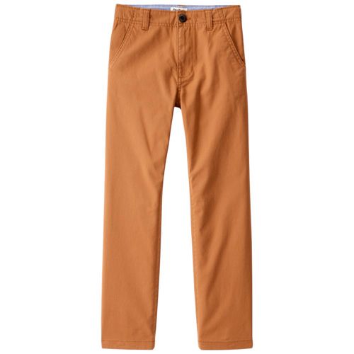 Pantalón café sólido para niño