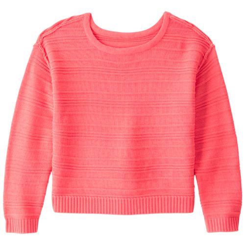 Sudadera coral tejido para niña